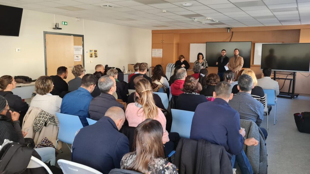 Séminaire commission insertion organisé par la mission locale des jeunes de montpellier méditerranée métropole le 27 novembre 2025 à l'espace gisèle halimi