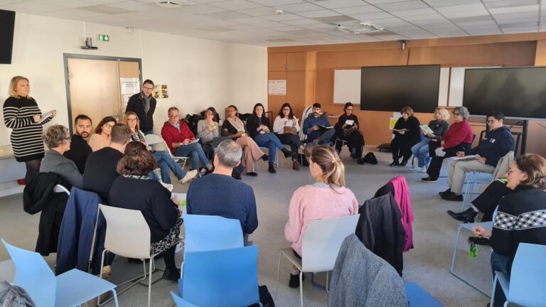 Séminaire commission insertion organisé par la mission locale des jeunes de montpellier méditerranée métropole le 27 novembre 2025 à l'espace gisèle halimi